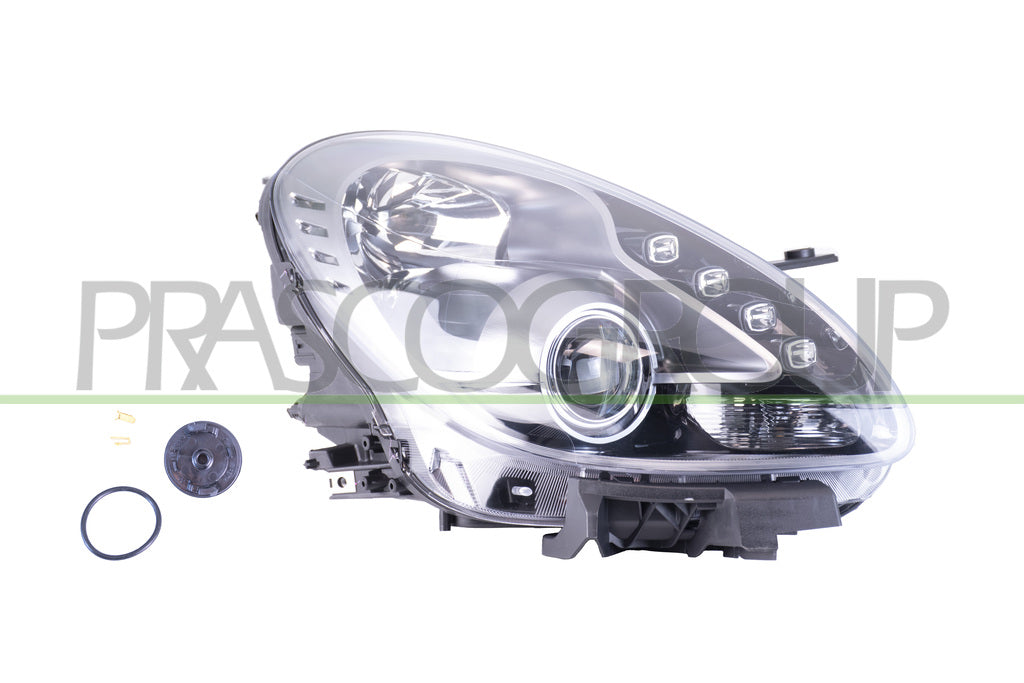 proiettore destro h7 h1 elettrico con motore con luce diurna nero led alfa romeo giulietta 2010 2016 aa3444903