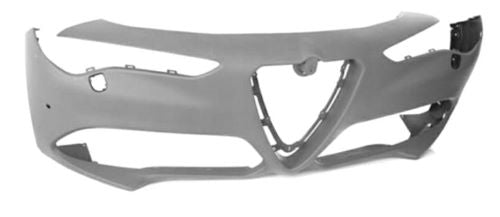 paraurti anteriore con primer con fori pdc 15 alfa romeo stelvio 2016 2023 aa7101031