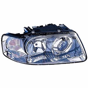 proiettore destro h1 h7 elettrico senza motore mod 09 00 audi a3 1996 2003 ad0164933