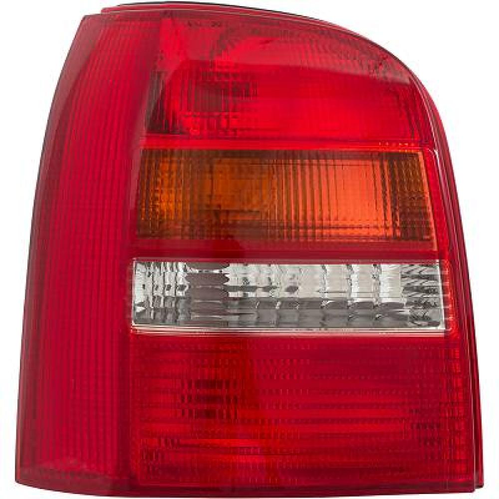 fanale posteriore sinistro senza portalampada rosso bianco 4 porte mod 97 audi a4 1994 1999 ad0174152