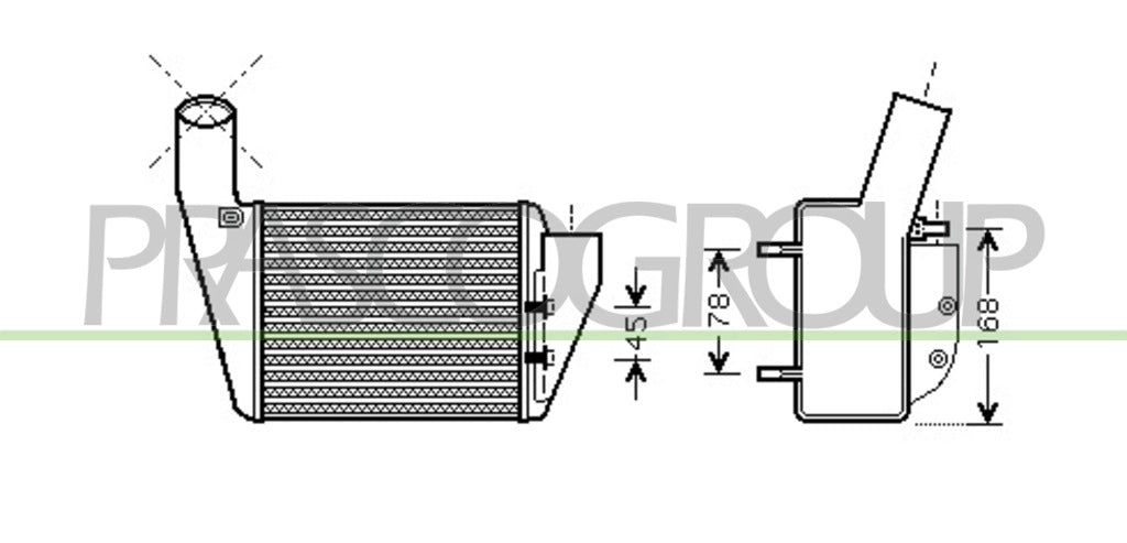 intercooler audi a4 b5 1994 1999 ad017n003