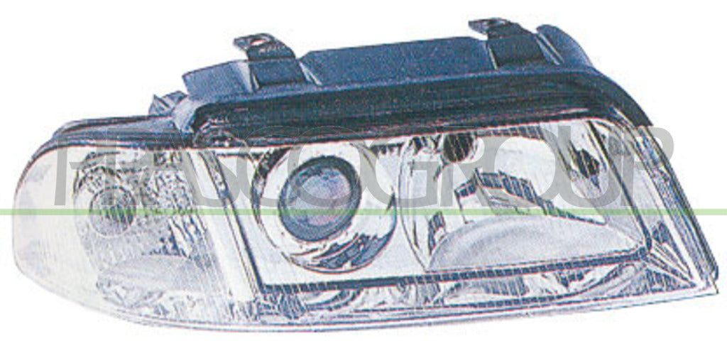 proiettore destro h7 h7 elettrico senza motore audi a4 1999 2000 ad0194903