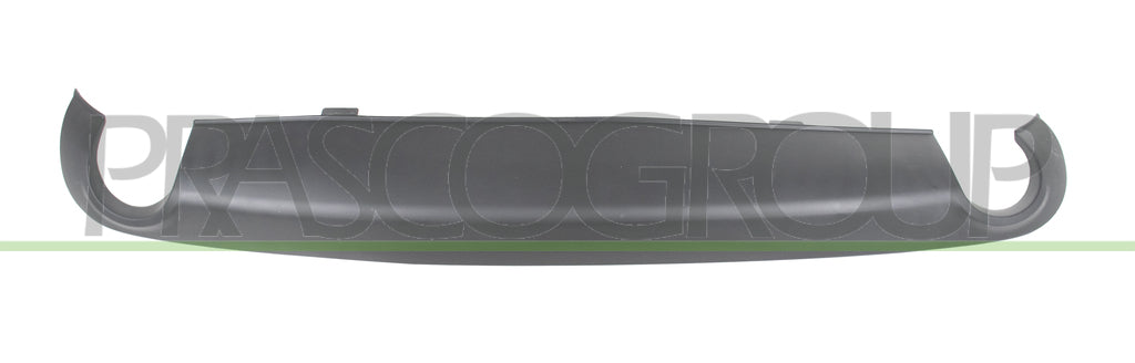 spoiler paraurti posteriore nero goffrato con scarico singolo a destra e a sinistra audi a4 b7 2004 2007 ad0221871