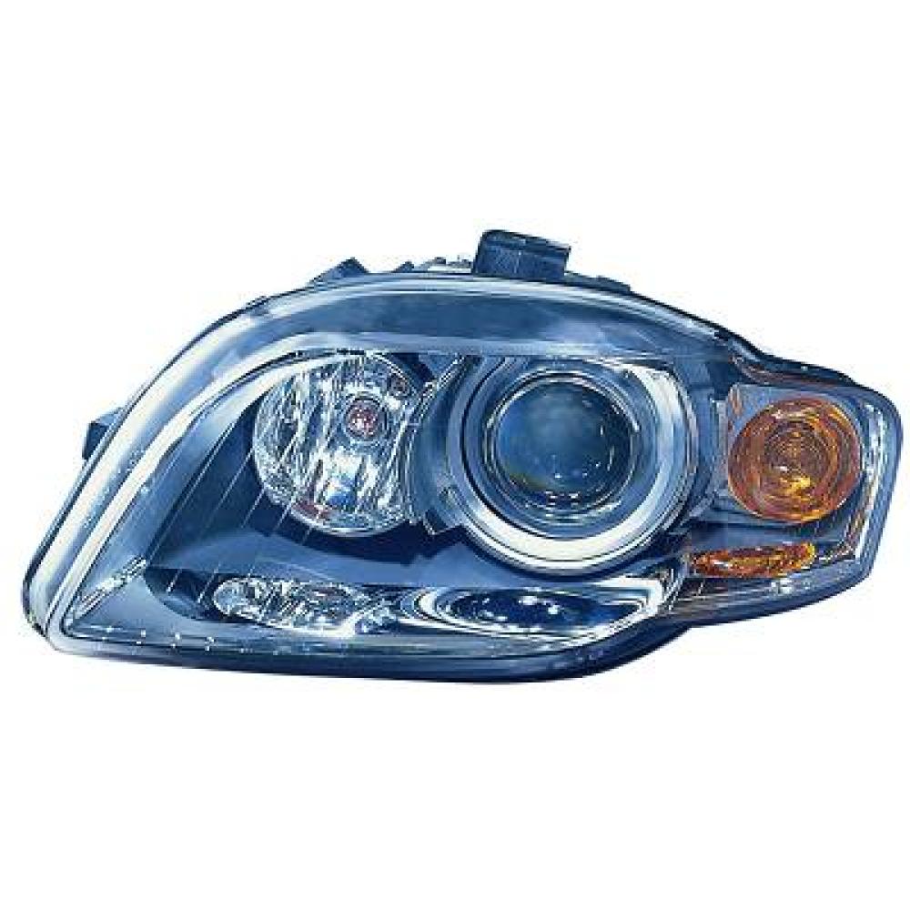 proiettore sinistro xenon d1s elettrico con motore fanale arancio audi a4 b7 2004 2007 ad0224914