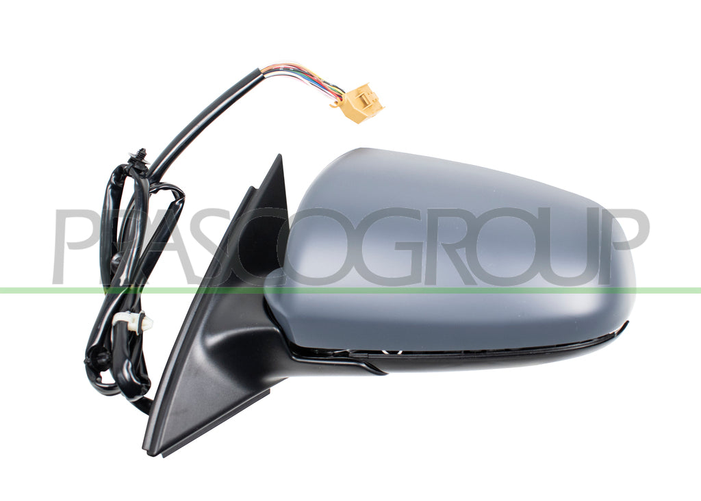 retrovisore destro elettrico termico con primer chiudibile con memoria asferico 16h14p audi a4 b7 2004 2007 ad0227383p