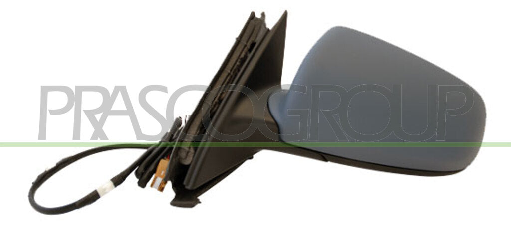 retrovisore sinistro elettrico termico con primer con fanale con lane assist convesso 8 pins mod 12 09 audi a4 b8 2007 2011 ad0247334