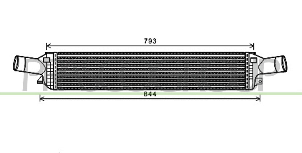 intercooler audi a4 b8 2007 2011 ad024n001
