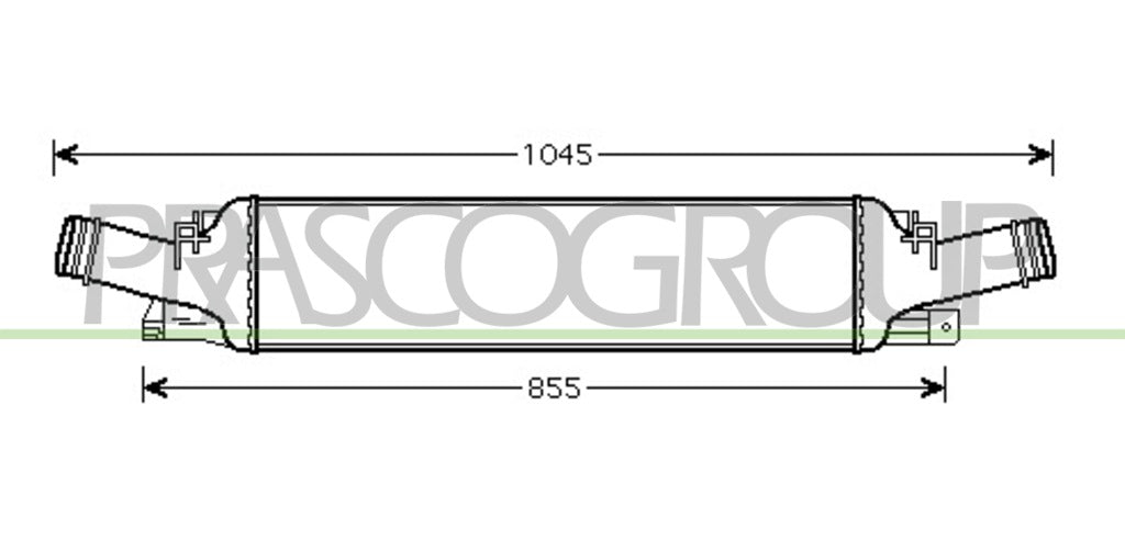 intercooler audi a4 b8 2007 2011 ad024n002