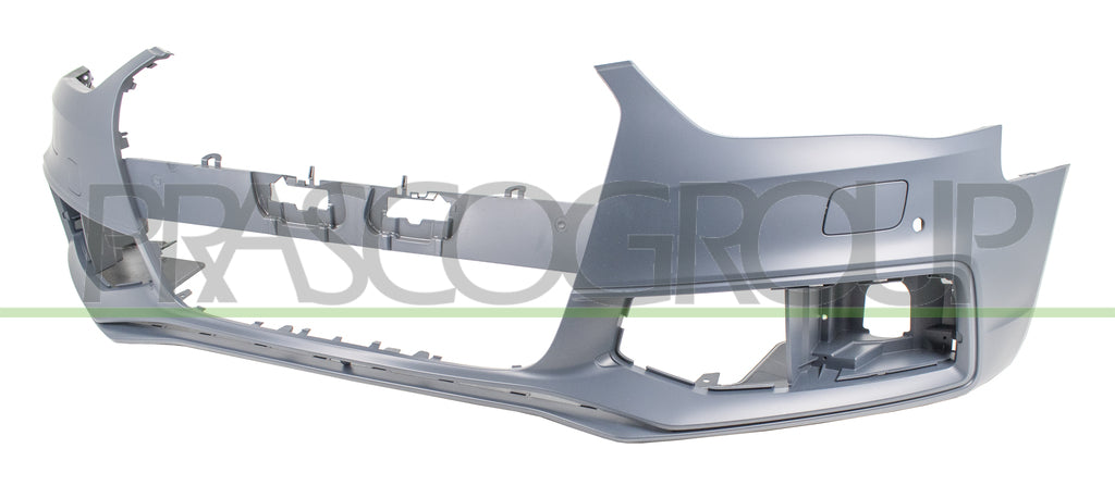 paraurti anteriore con primer con tappo coprigancio con fori pdc supporti con fori e tappi lavafari mod s line audi a4 b8 2012 2015 ad0251042