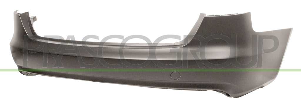 paraurti posteriore con primer con tappo copri gancio con tracce pdc mod 4 porte audi a4 b8 2012 2015 ad0251051
