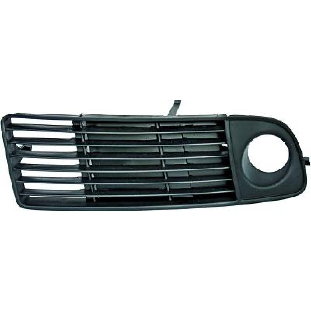 griglia sinistra paraurti anteriore nera con sede fendi mod 4 cilindri audi a6 1997 2001 ad0322124