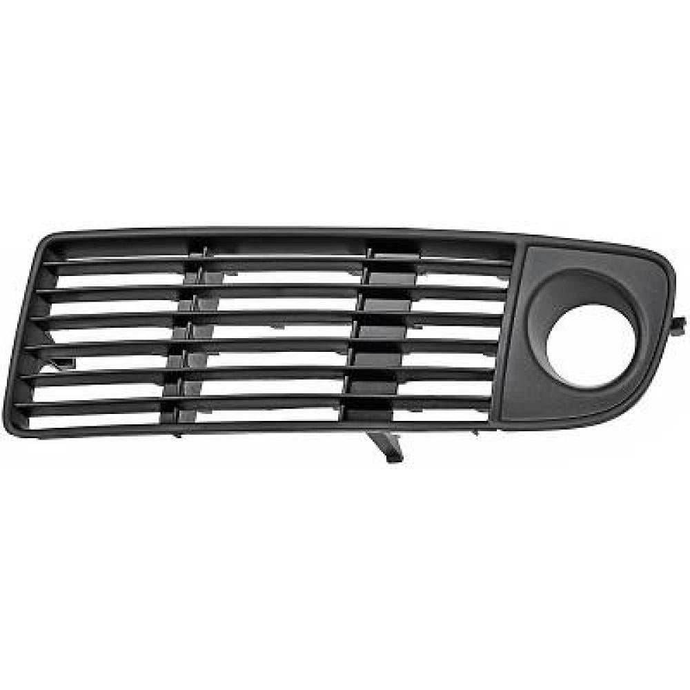 griglia sinistra paraurti anteriore nera con sede fendi mod tdi 6 cilindri audi a6 1997 2001 4b0807681g01c
