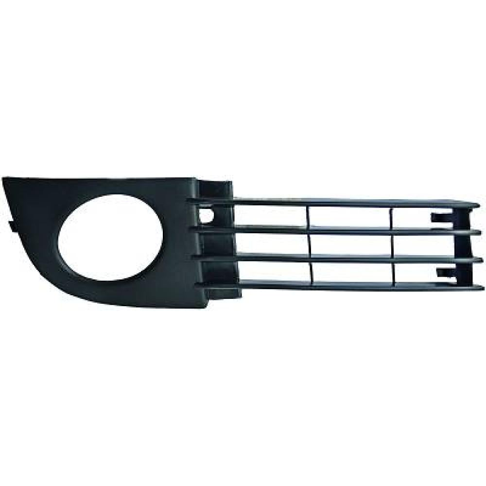griglia sinistra paraurti anteriore nera con sede fendi chiusa audi a6 2001 2004 ad0331234