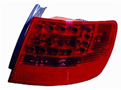 fanale posteriore destro esterno senza portalampada rosso rosa led station wagon mod 07 08 audi a6 2004 2008 ad0344183