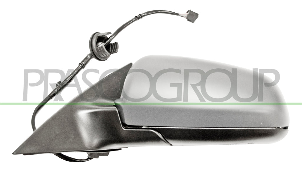retrovisore sinistro elettrico termico con primer con luce cortesia chiudibile con memoria asferico 16h14p audi a6 2004 2008 ad0347354p