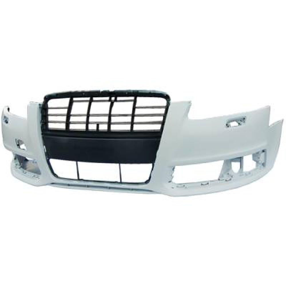 paraurti anteriore con primer con fori lavafari con tracce pdc audi a6 2008 2011 ad0361001