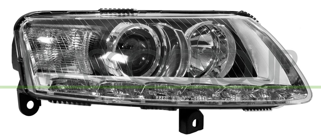 proiettore destro d3s h7 elettrico con motore led audi a6 2008 2011 ad0364913