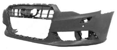 paraurti anteriore con primer con fori pdc con fori lavafari audi a6 4g2 2011 2014 ad0381011