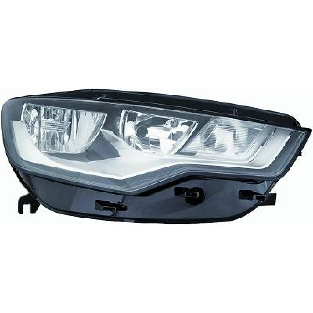 proiettore destro h7 h15 elettrico con motore con luce diurna audi a6 4g2 2011 2014 ad0384913