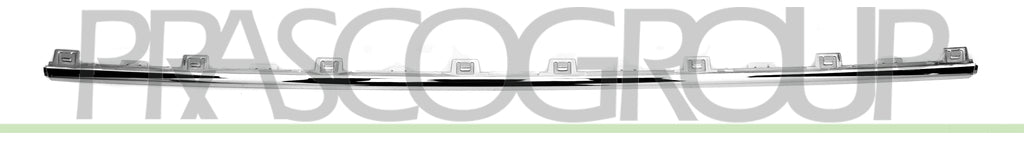 modanatura paraurti anteriore centrale cromata audi a6 4gc 2014 2016 ad0401235