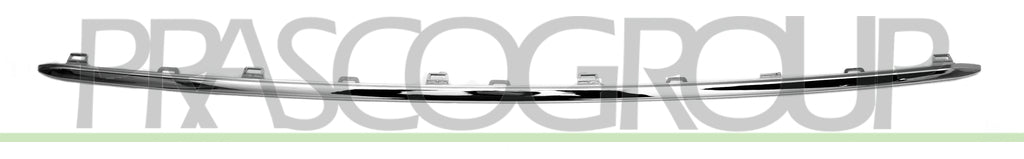 modanatura paraurti posteriore centrale cromata audi a6 4gc 2014 2016 ad0401255
