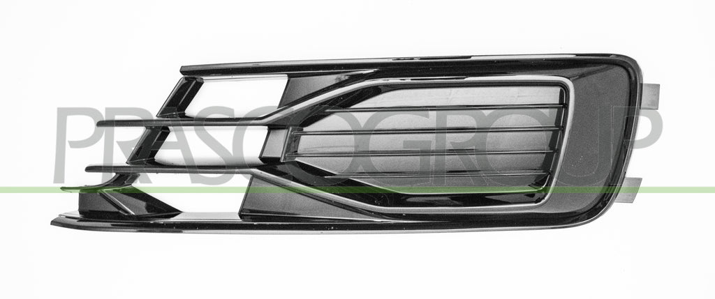 griglia sinistra paraurti anteriore nera lucida senza sede fendi audi a6 4gc 2014 2016 ad0402124
