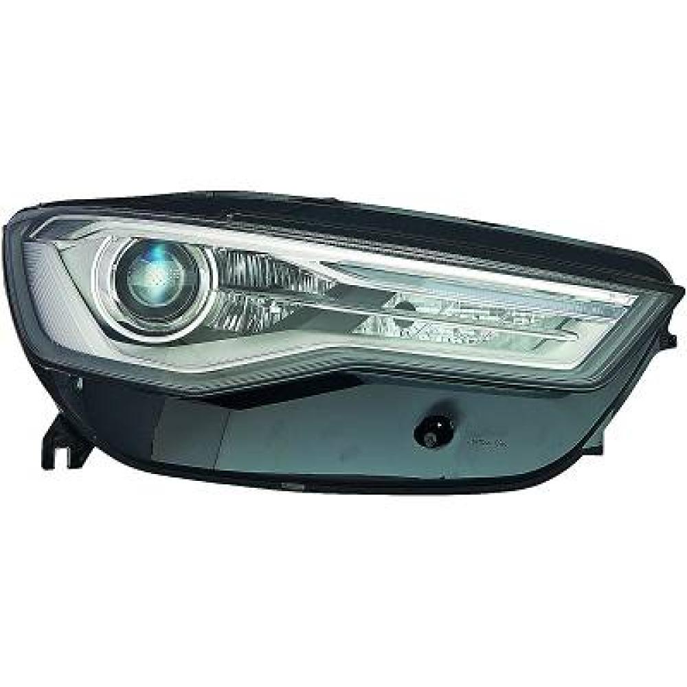proiettore destro d5s h7 elettrico con motore con luce direzionale con luce diurna led versione hella audi a6 4gc 2014 2016 ad0404913