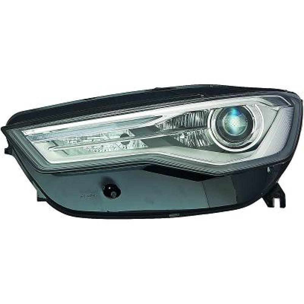 proiettore sinistro d5s h7 elettrico con motore con luce direzionale con luce diurna led versione hella audi a6 4gc 2014 2016 ad0404914