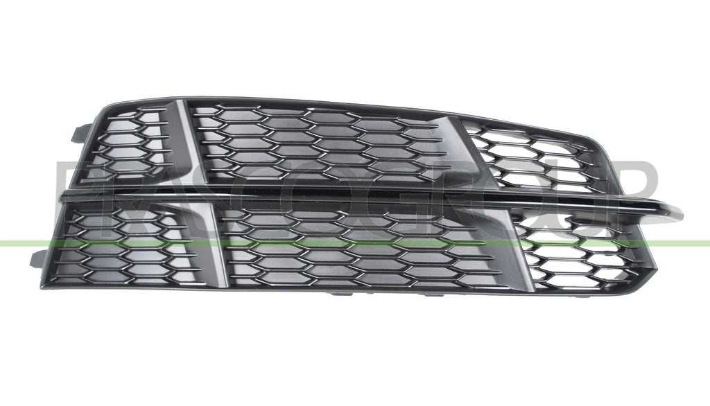 griglia destra paraurti anteriore nera con modanatura nera lucida mod s line audi a6 4gc 2016 2019 ad0422113