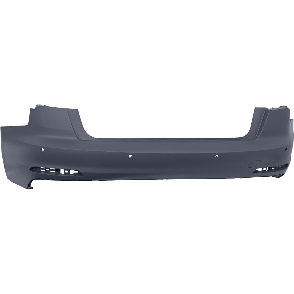 paraurti posteriore con primer con tappo copri gancio con fori pdc supporti e tracce park assist mod 4 porte audi a6 c8 2019 4k5807067agru