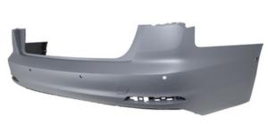 paraurti posteriore con primer con tappo copri gancio traino con fori pdc e fori park assist supporti mod 4 porte audi a6 c8 2019 ad0451071