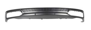 spoiler paraurti posteriore nero liscio da primerizzare audi a6 c8 2019 ad0451851