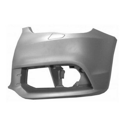 cantonale sinistro paraurti anteriore con primer con fori lavafari e tappi con tracce pdc audi a1 2010 2014 ad1201124