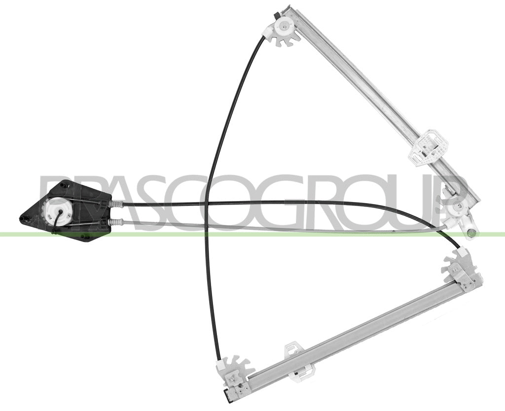 meccanismo alzacristallo anteriore destro mod 3 porte audi a1 2010 2014 ad120w001