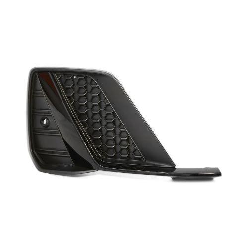 griglia destra paraurti anteriore nera senza sede fendi con modanatura nera lucida con foro pdc audi a1 sline 2018 ad1252143