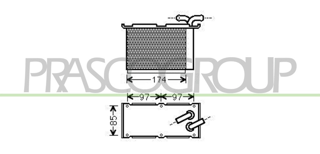 intercooler audi a3 3 5 porte 8p 8pa 2003 2008 ad320n003