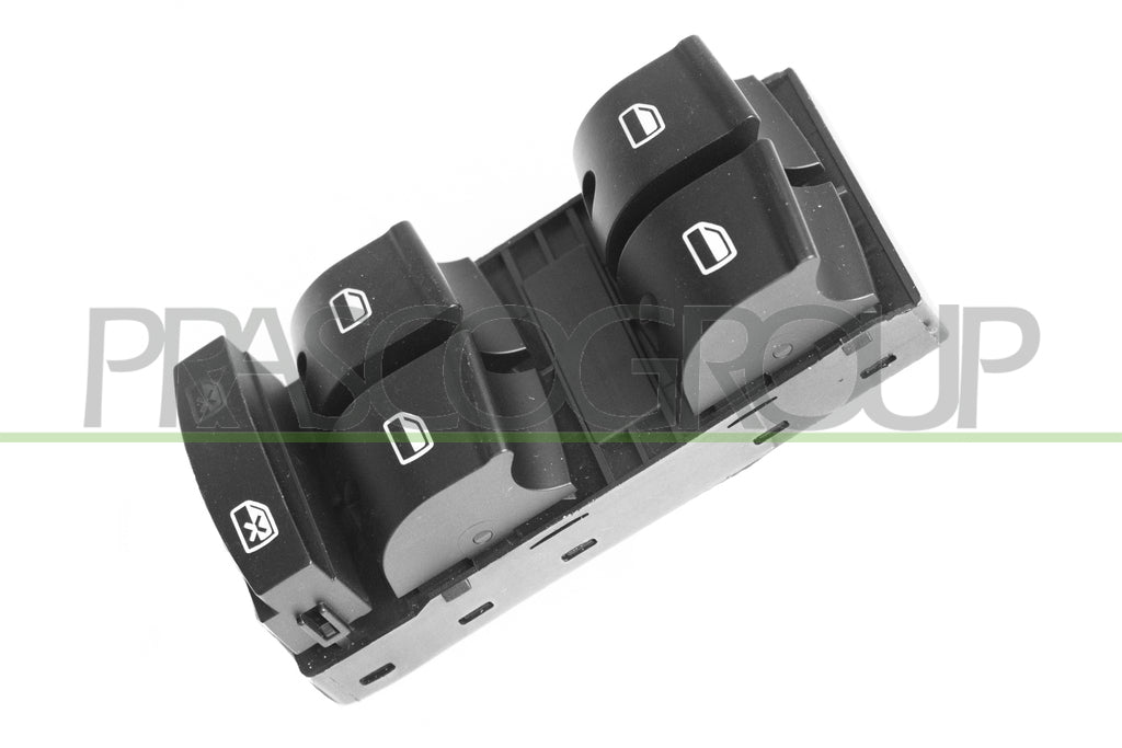 pulsantiera alzacristallo porta anteriore sinistra nera 4 interruttori 10 pins audi a6 2004 2008 ad320ws04