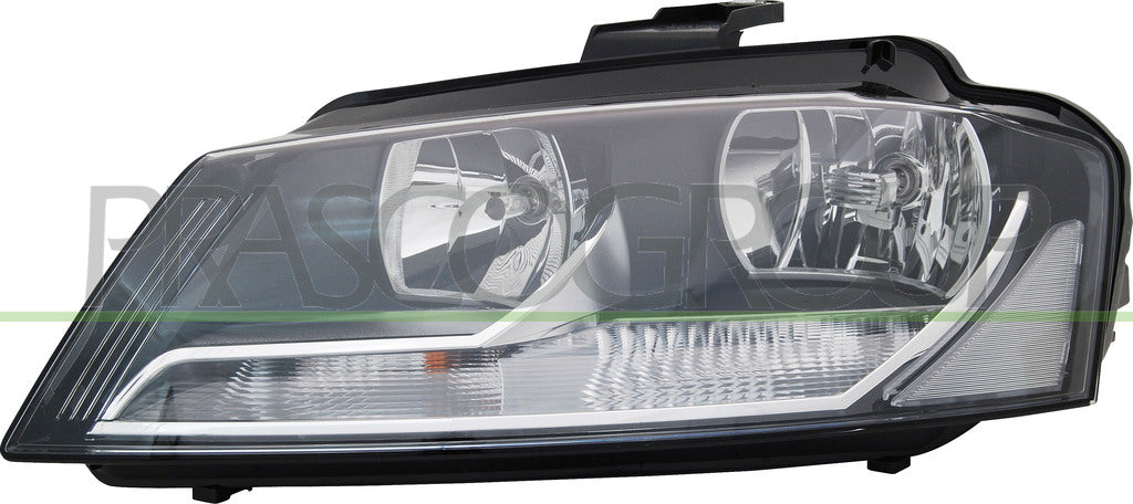 proiettore destro h7 h7 elettrico con motore audi a3 2008 2012 ad3224903