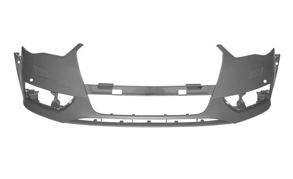 paraurti anteriore con primer con tappo copri gancio con fori pdc supporti con fori park assist con fori lavafari tappi audi a3 3 5 porte 8v1 8va 2012 2016 ad3241021