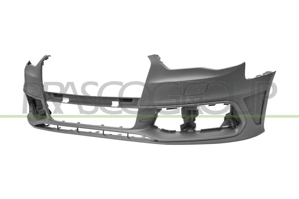 paraurti anteriore con primer con tappo coprigancio con tappi fissi su fori lavafari con tracce pdc e park assist mod s line audi a3 3 5 porte 8v1 8va 2012 2016 ad3241042