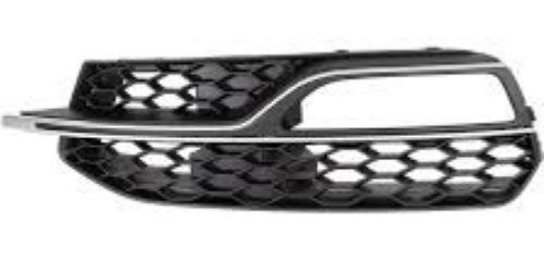 griglia sinistra paraurti anteriore nera con modanatura argento aperta mod s3 audi a3 3 5 porte 8v1 8va 2012 2016 ad3242136