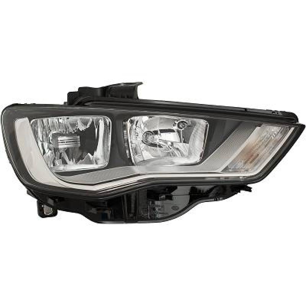 proiettore destro h7 h15 elettrico con motore audi a3 3 5 porte 8v1 8va 2012 2016 ad3244913