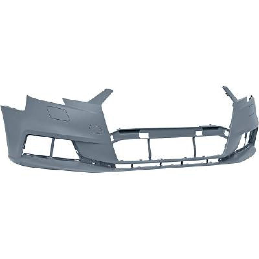 paraurti anteriore con primer con fori lavafari tappi con tracce pdc e park assist audi a3 4 porte cabrio 8ve 8vm 2016 2020 ad3251001