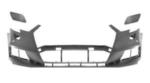 paraurti anteriore con primer con tappo copri gancio traino con fori pdc supporti e park assist con tappi fori lavafari fissi audi a3 3 5 porte 8vf 8vk 2016 2020 ad3261022