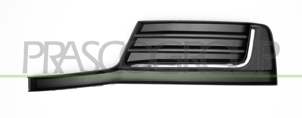 griglia sinistra paraurti anteriore nera con modanatura cromata mod design audi a3 3 5 porte 8vf 8vk 2016 2020 ad3262114