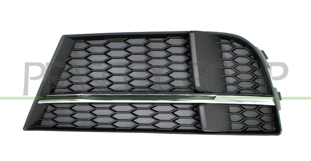 griglia sinistra paraurti anteriore nera con modanatura cromata mod s line audi a3 3 5 porte 8vf 8vk 2016 2020 ad3262134
