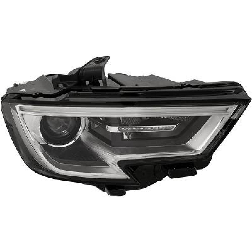 proiettore destro xenon d5s elettrico con motore con luce diurna led versione a l audi a3 3 5 porte 8vf 8vk 2016 2020 8v0941044e