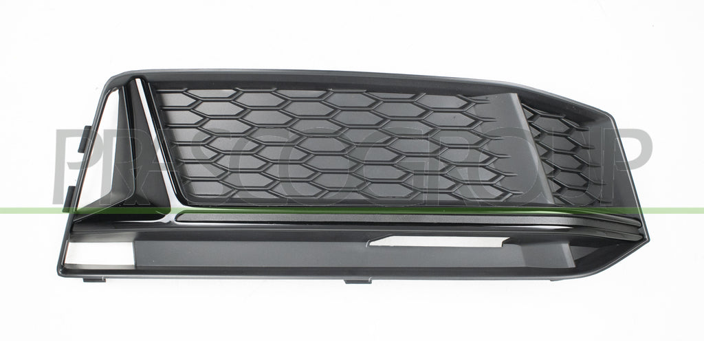 griglia destra paraurti anteriore nera con modanatura nera lucida audi a4 b9 sline 2015 2018 ad4002113