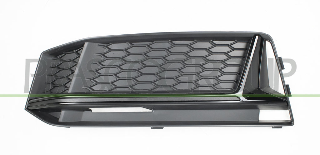 griglia sinistra paraurti anteriore nera con modanatura nera lucida audi a4 b9 sline 2015 2018 ad4002114