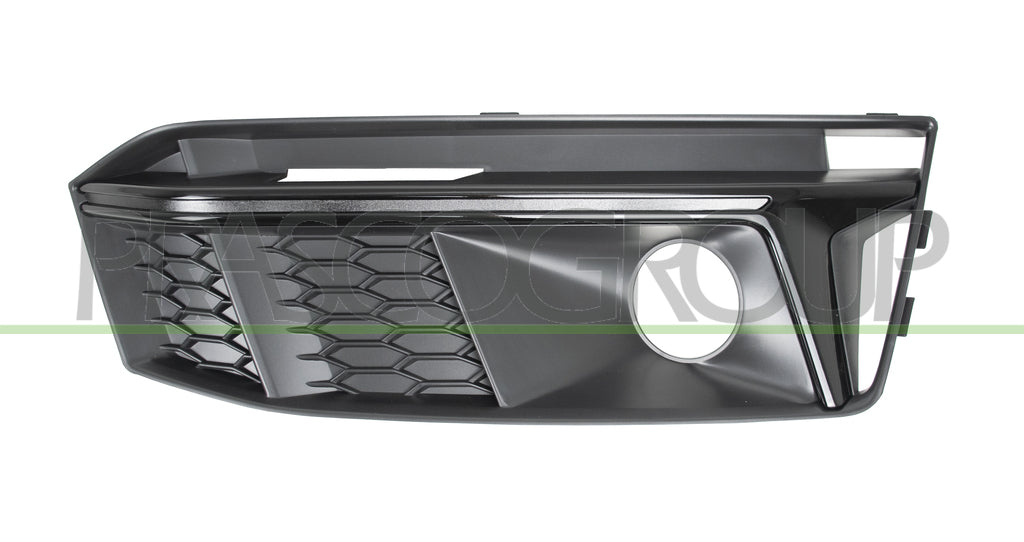 griglia destra paraurti anteriore nera con sede fendi con modanatura nera lucida audi a4 b9 sline 2015 2018 ad4002135